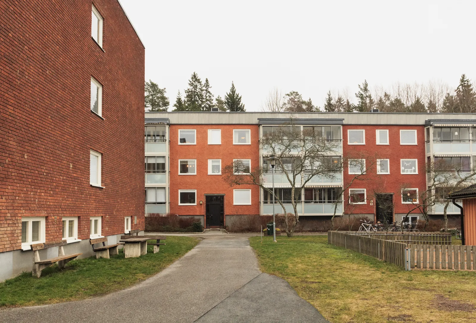 Hus i Garphyttan där radonhalten mäts